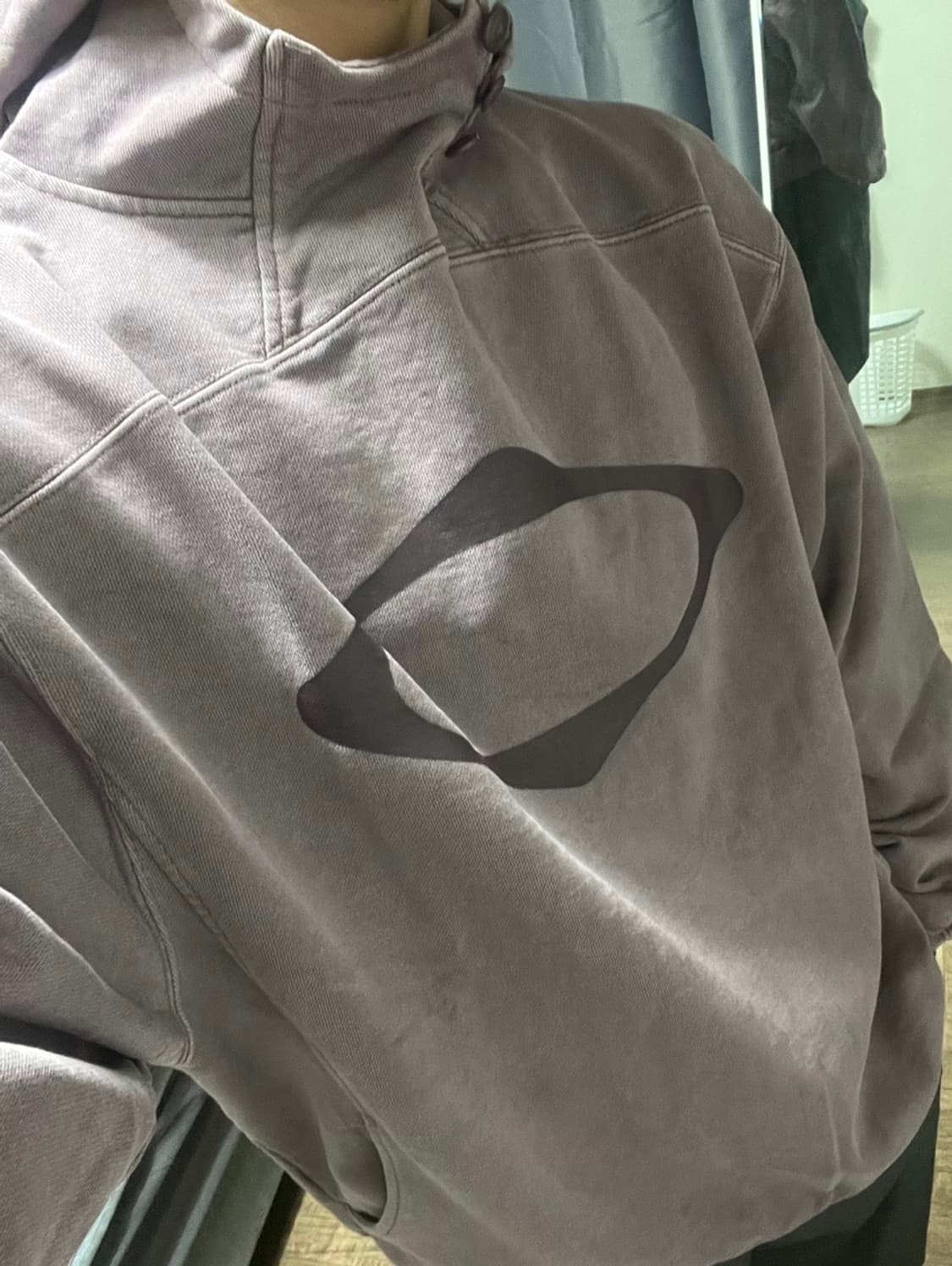 미스치프 후드티 레드 브라운 상품이미지3