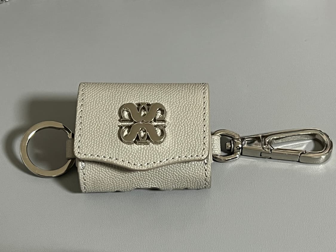 세터 키링 레더 에어팟 케이스 머드 그레이 에어팟 프로 1/2세대 상품이미지2