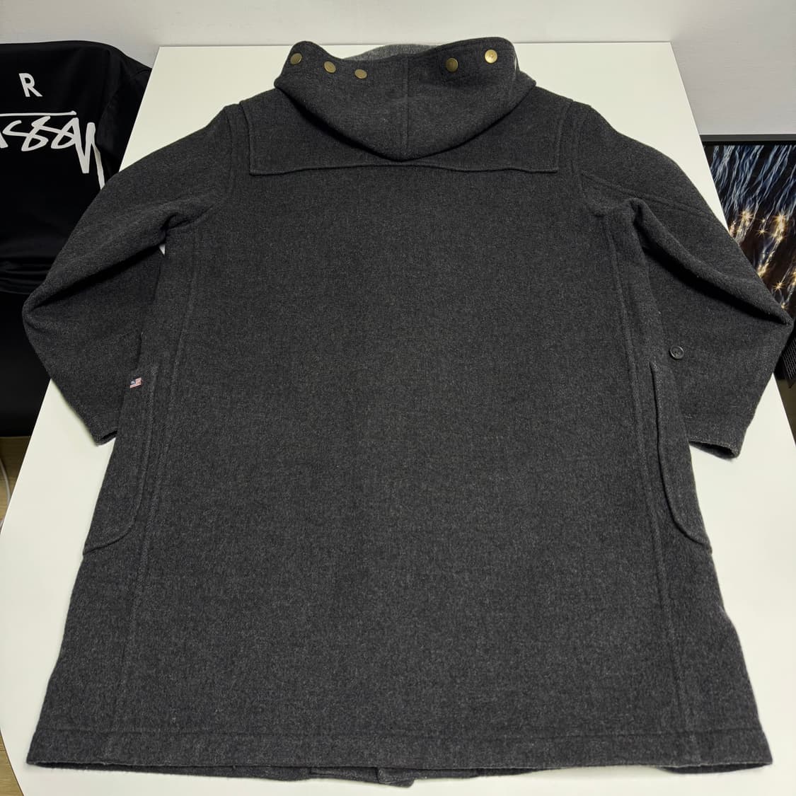 폴로 랄프로렌 진스 떡볶이 후드 코트 90 상품이미지5