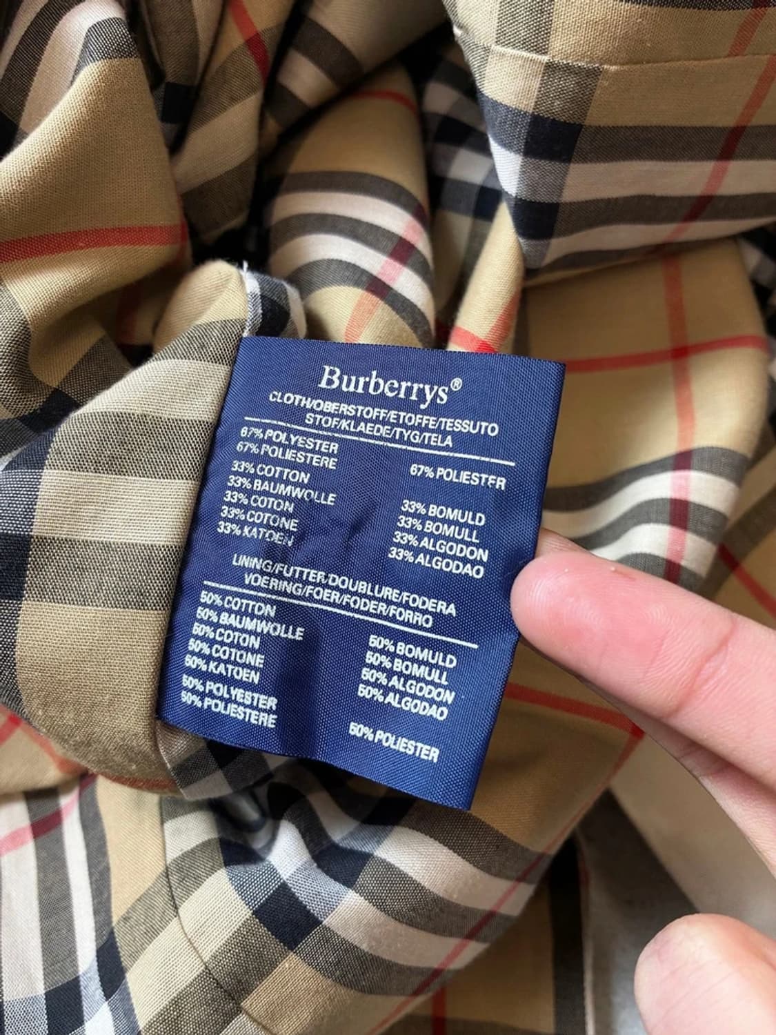 버버리 90's 싱글 시그니처 트렌치 코트 PN7542 상품이미지10