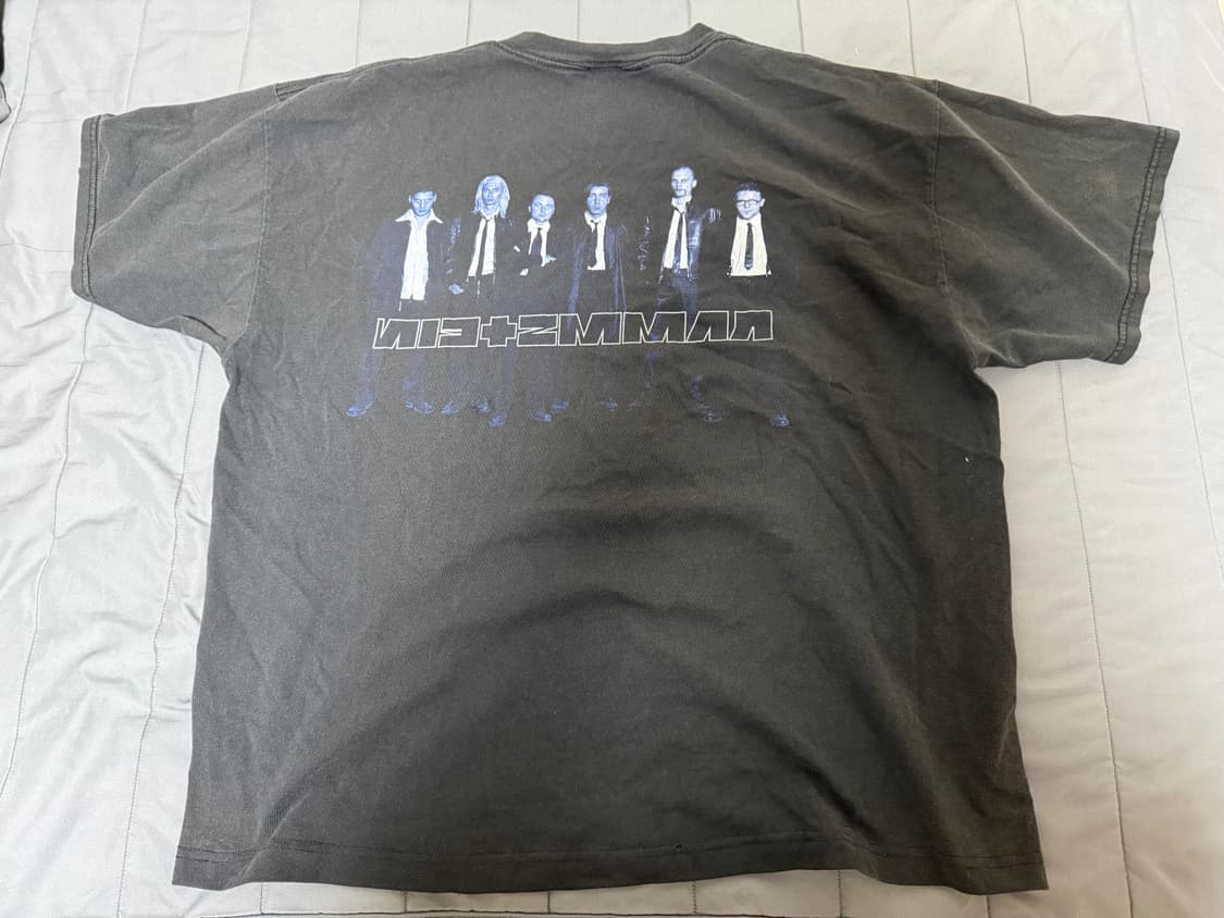 90s 람슈타인 밴드티 상품이미지3