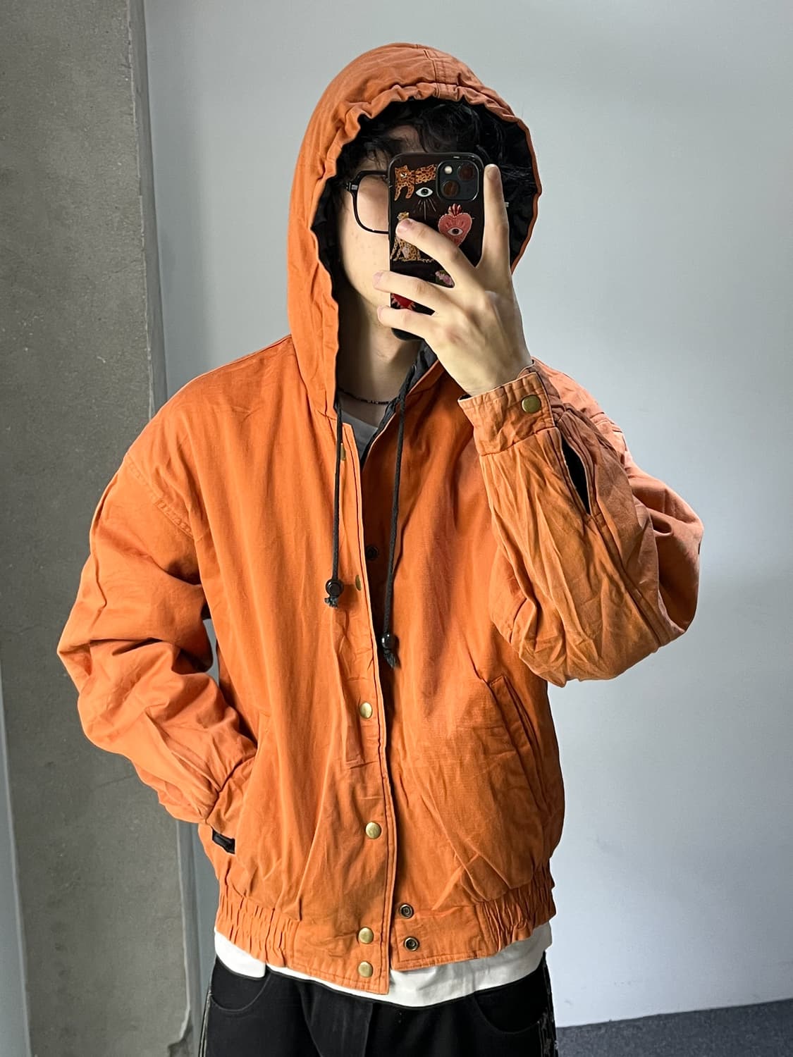 매네버 90's 리버시블 새틴 자켓 상품이미지3