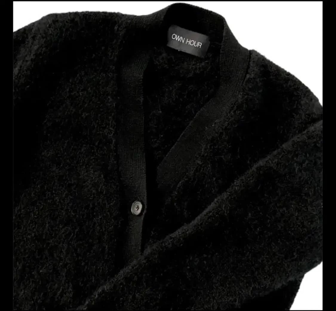 오운아워 ownhour 가디건 블랙 상품이미지1