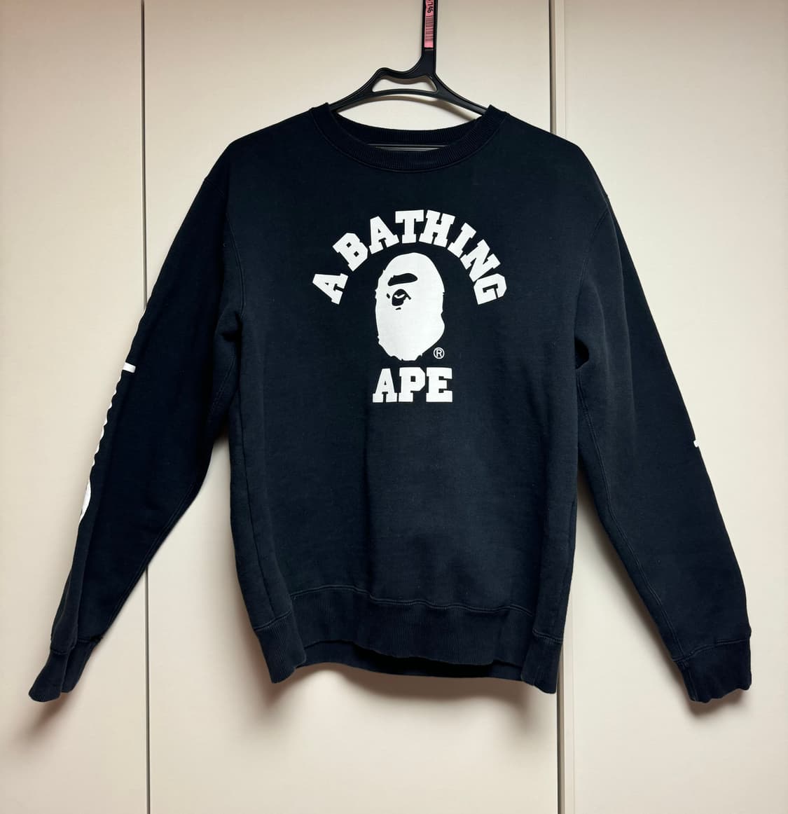 Bape X Champion 콜라보 맨투맨 상품이미지1