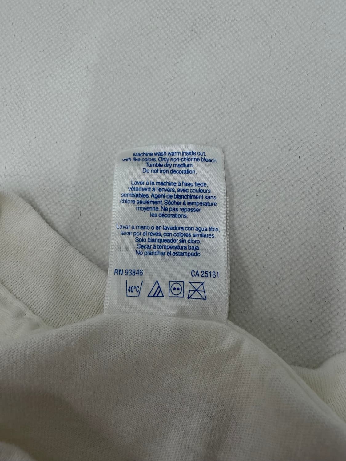 90s Gap Parody Tee (white) 상품이미지4