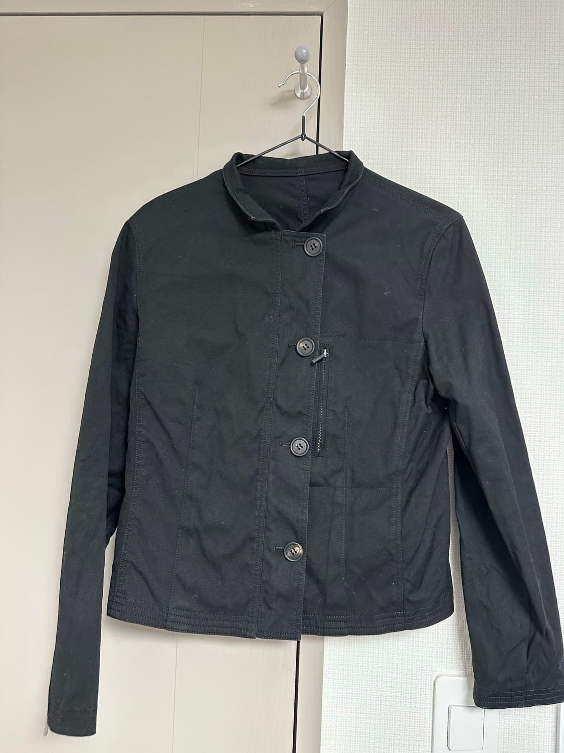 버튼 자켓 상품이미지4