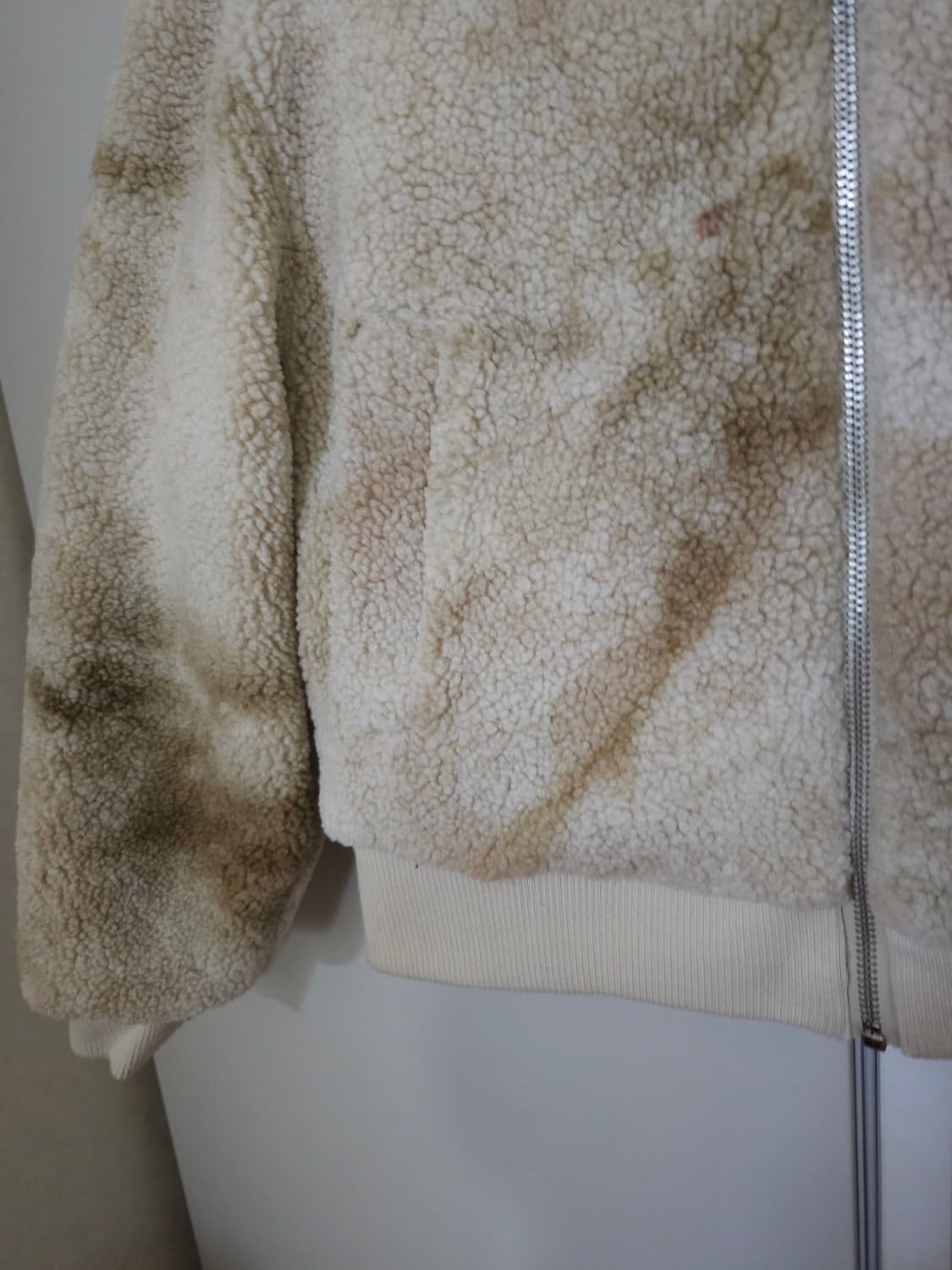 오디너리홀리데이 뽀글이 누빔점퍼 상품이미지3