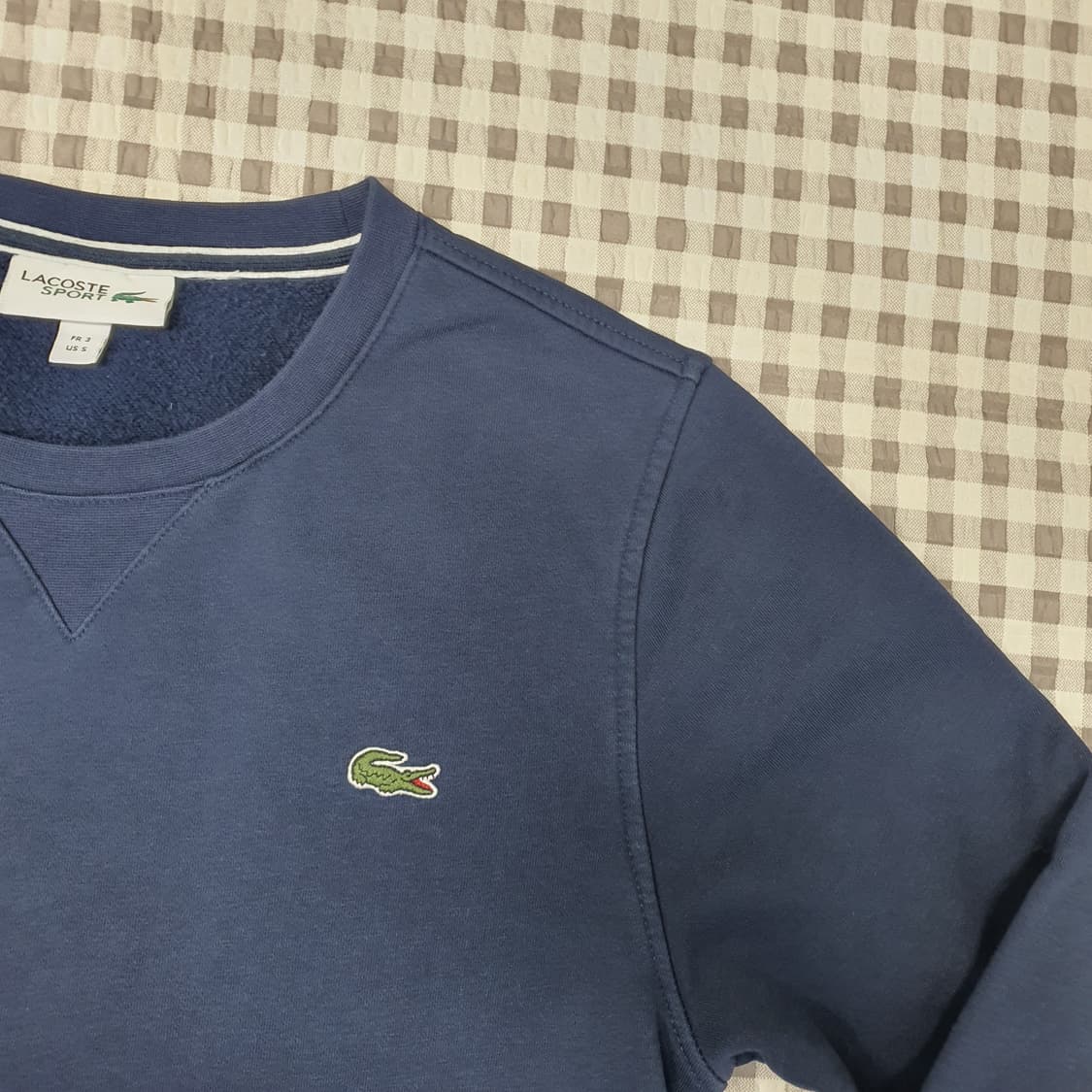 라코스테 기모 슬림핏 맨투맨 남자95 상품이미지3