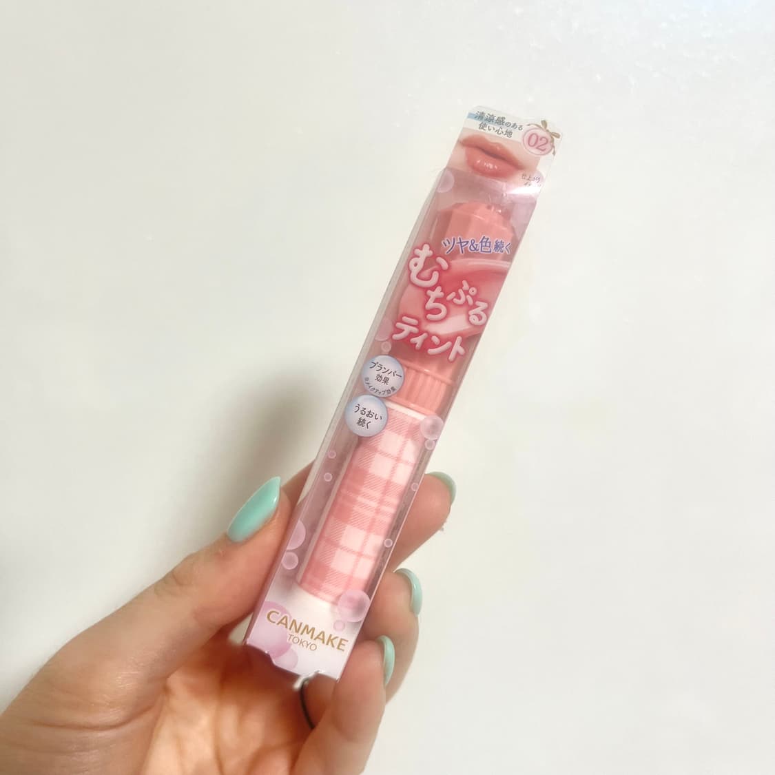 [새상품] 캔메이크 무치푸루 립 플럼퍼 틴트 02 모모 상품이미지1