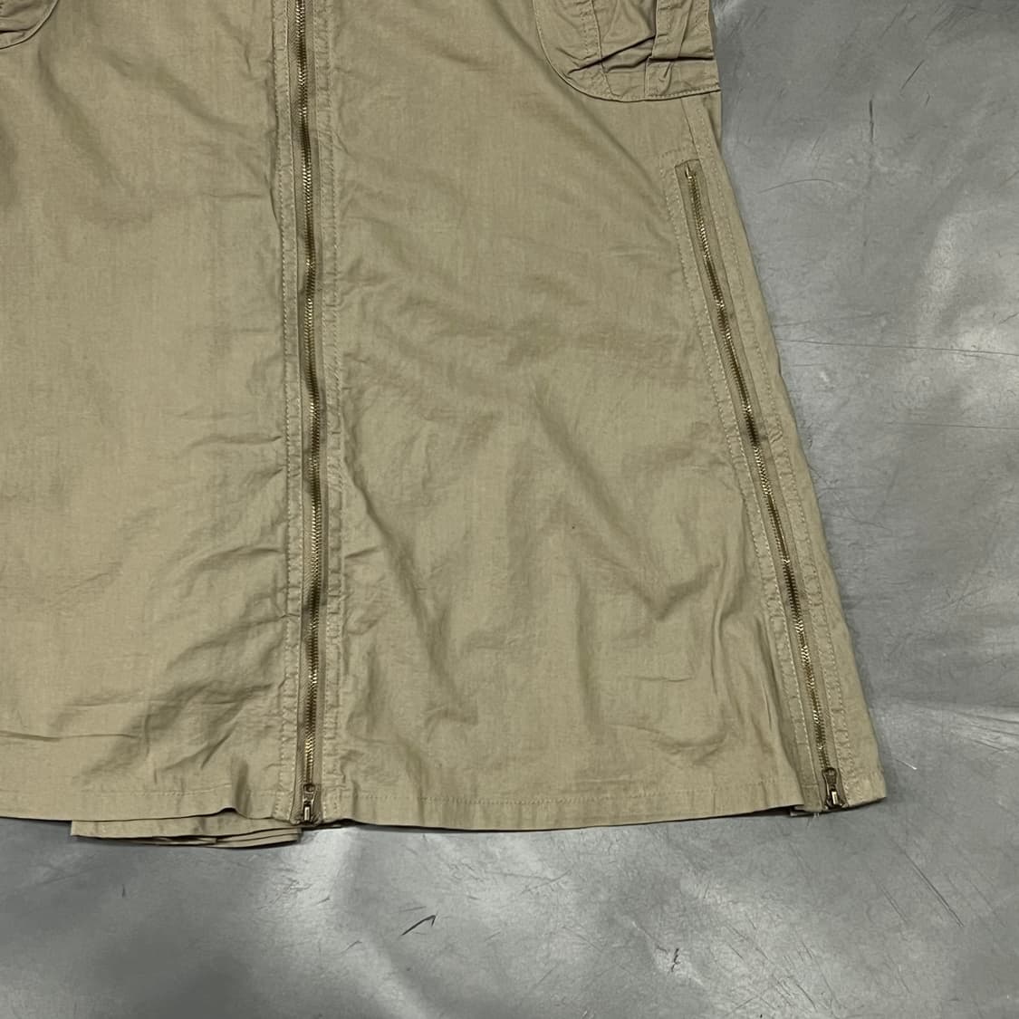  빈티지 집업 카고 롱 스커트 y16249 상품이미지4