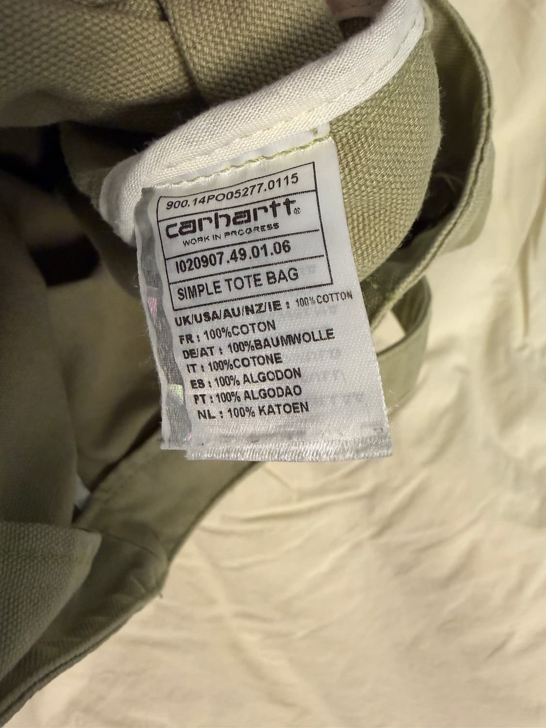 칼하트 에코백 토트백 상품이미지4