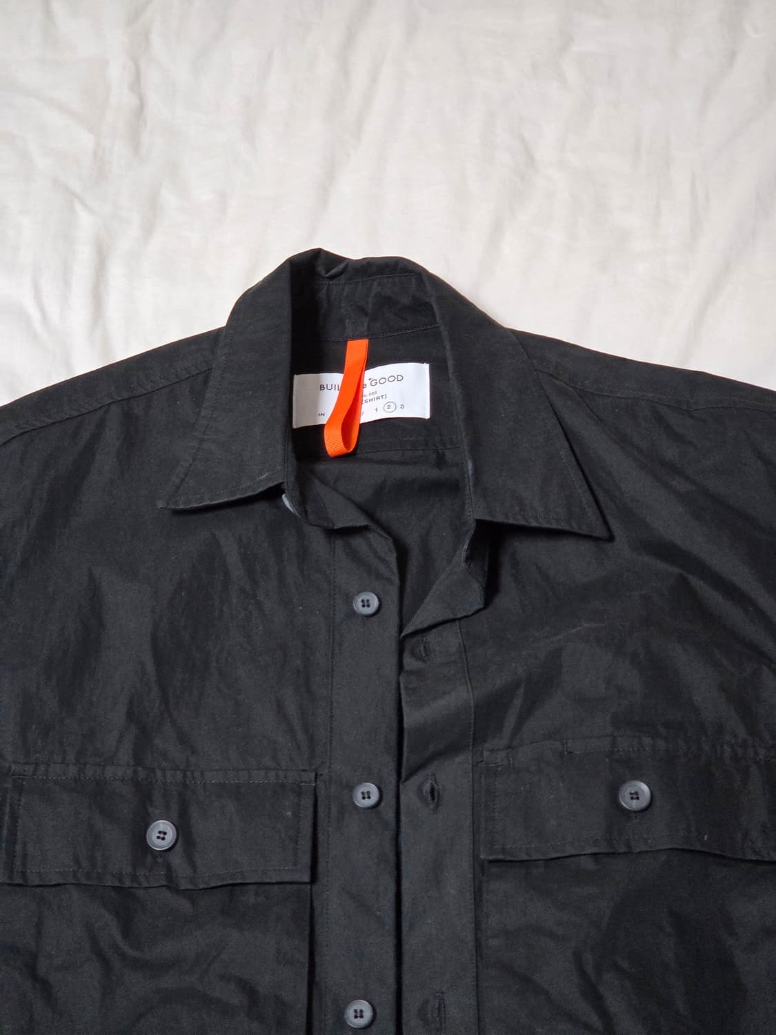 택포) 빌더굿 필드 셔츠 블랙 상품이미지7