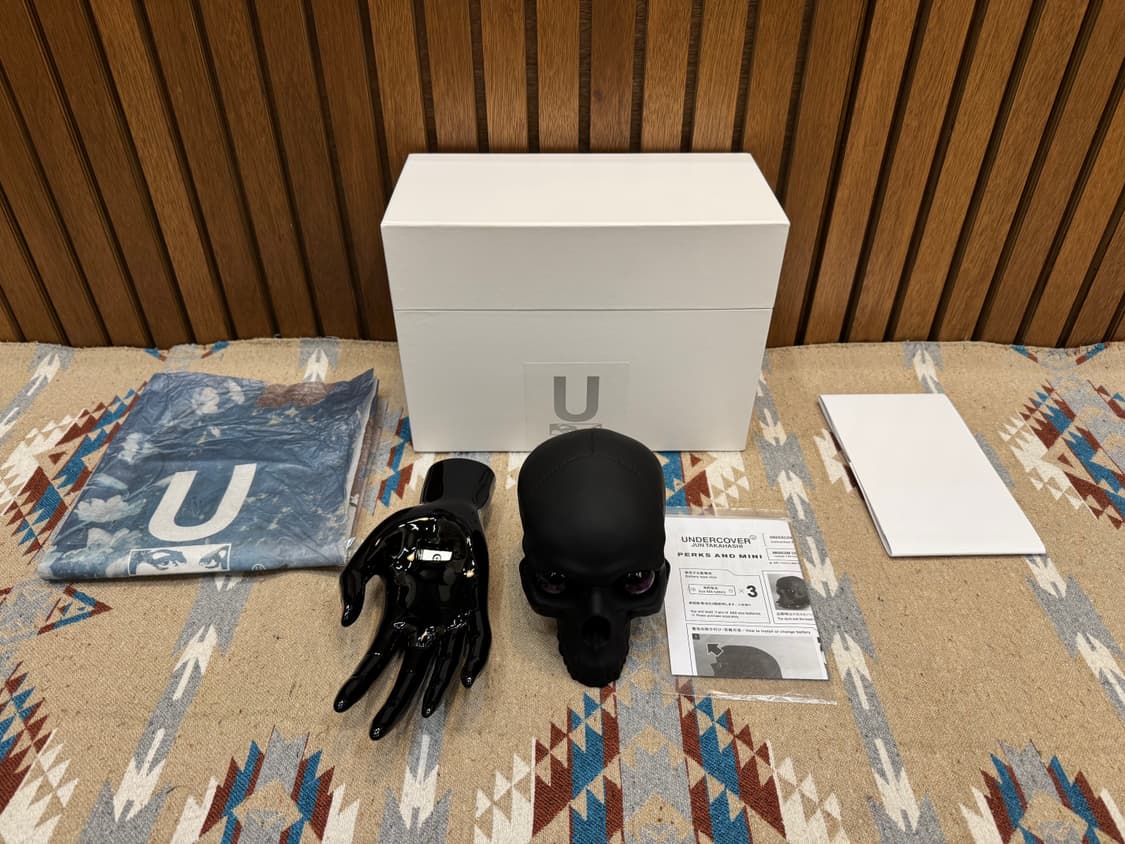 [OS] 언더커버 x 메디콤토이 스컬 & 핸드 램프 블랙 상품이미지6