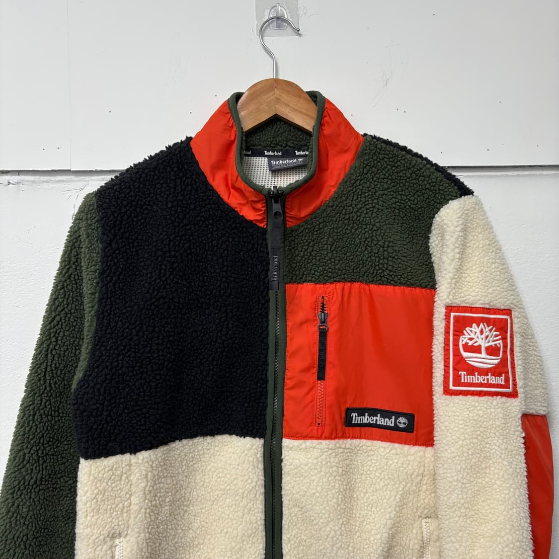 팀버랜드 컬러블록 플리스 자켓 상품이미지2