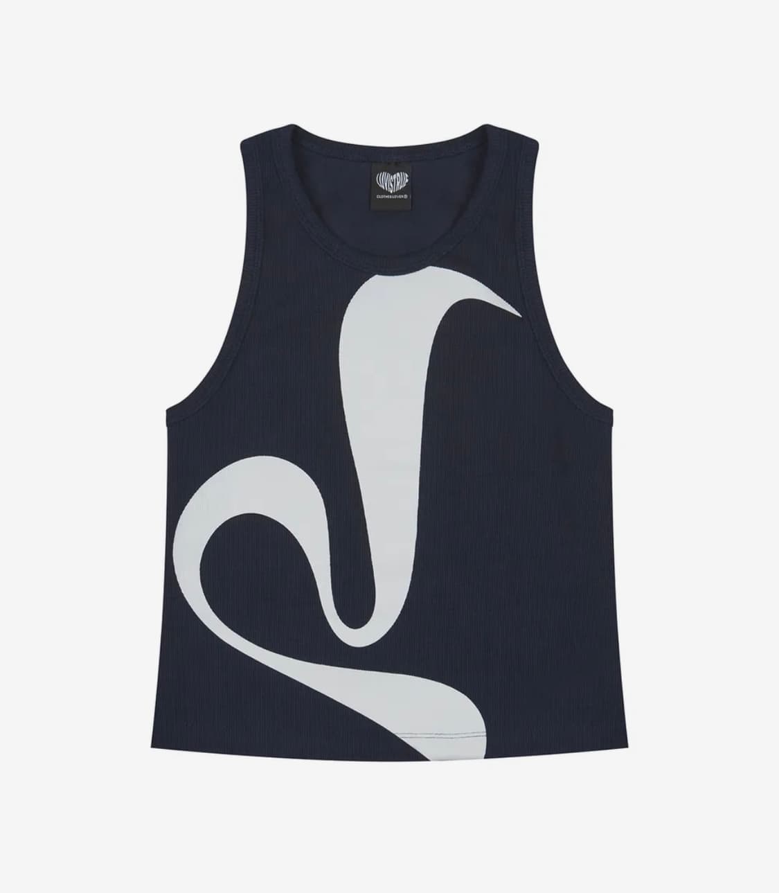 러브이즈트루 CURVED L TOP 슬리브리스 나시 상품이미지2