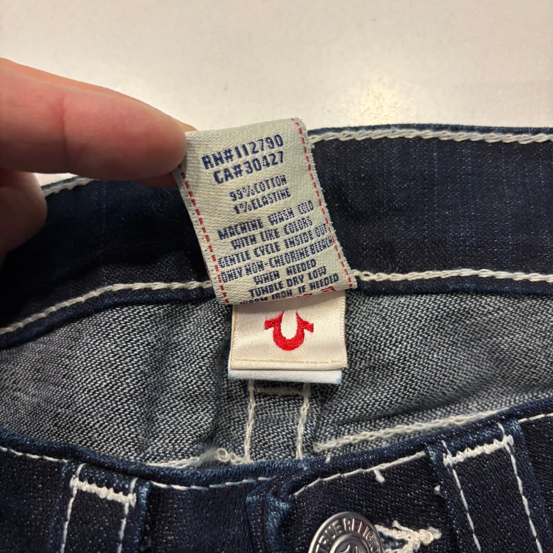 [27] 트루릴리젼 빌리 데드스탁 부츠컷 데님 청바지 팬츠 D581 상품이미지8