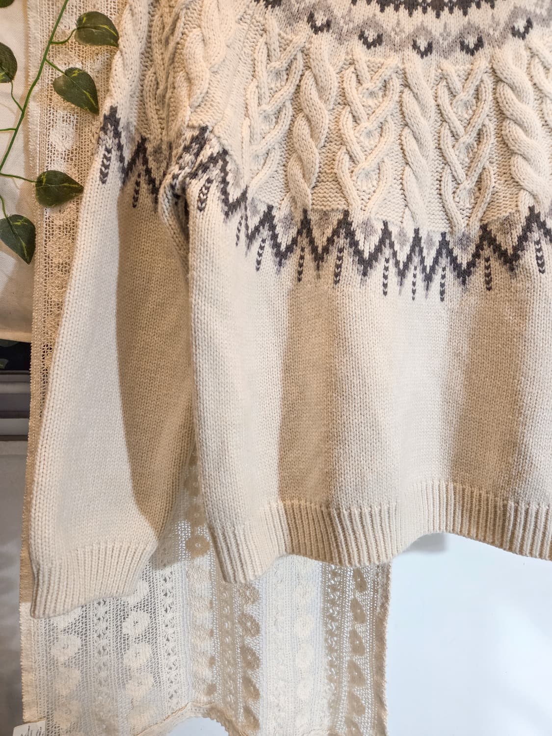 아방핏 노르딕 니트 상품이미지3