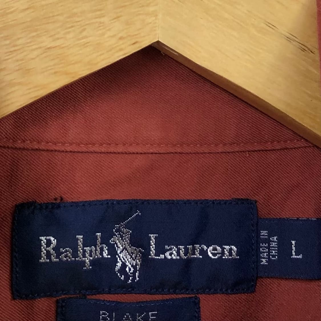 L 폴로 솔리드 셔츠 상품이미지3