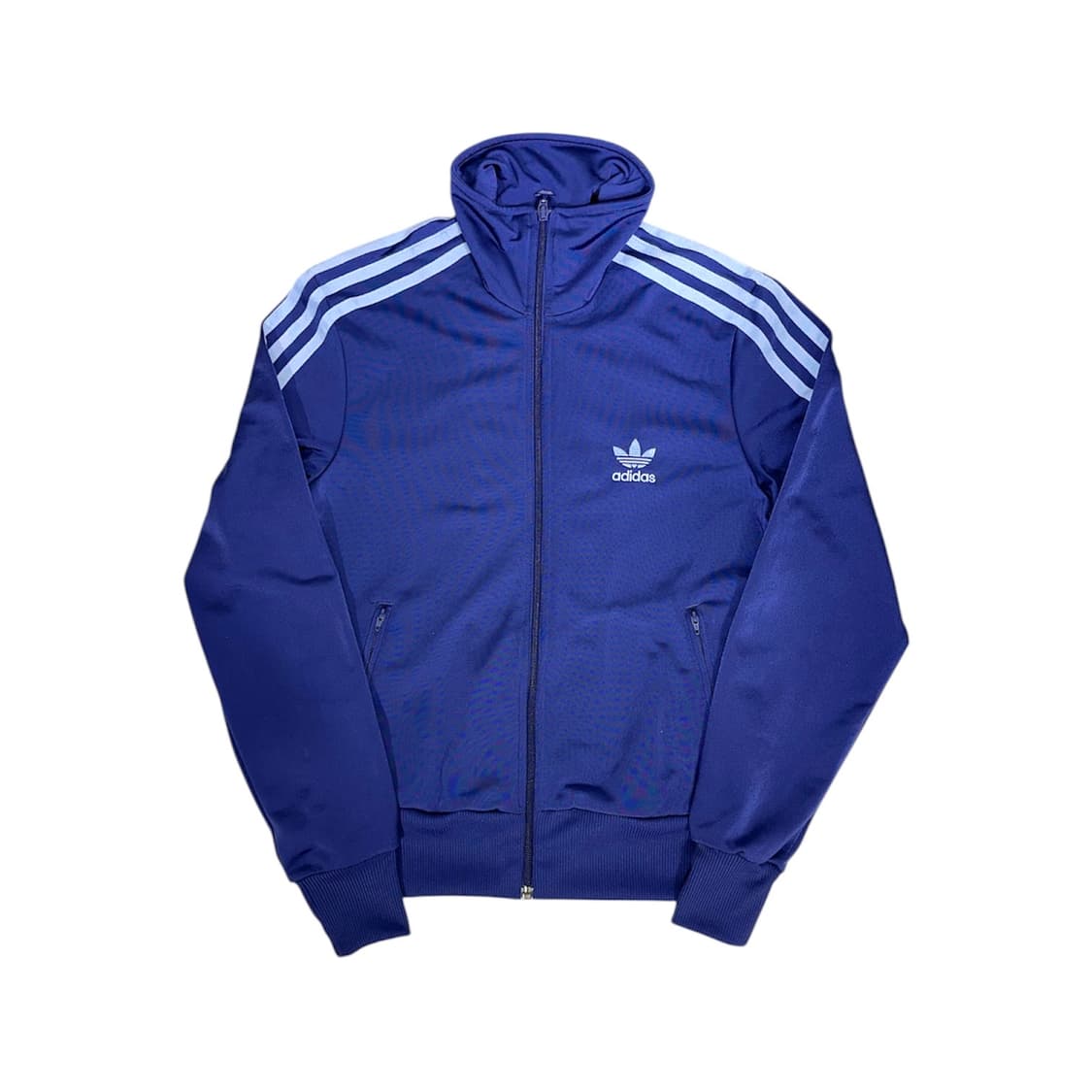 아디다스 퍼플 파이어버드 스카이 블루 빅 로고 삼선 트랙탑 져지 95 상품이미지5