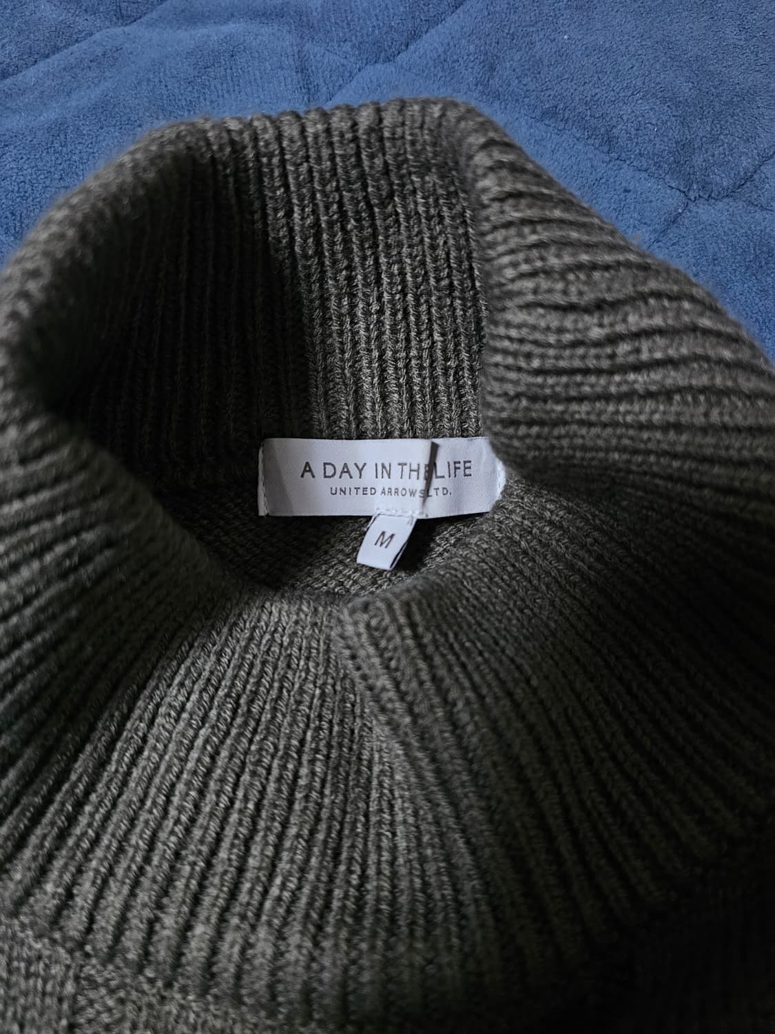 유나이티드 애로우즈 케이블 모크넥 니트 상품이미지2