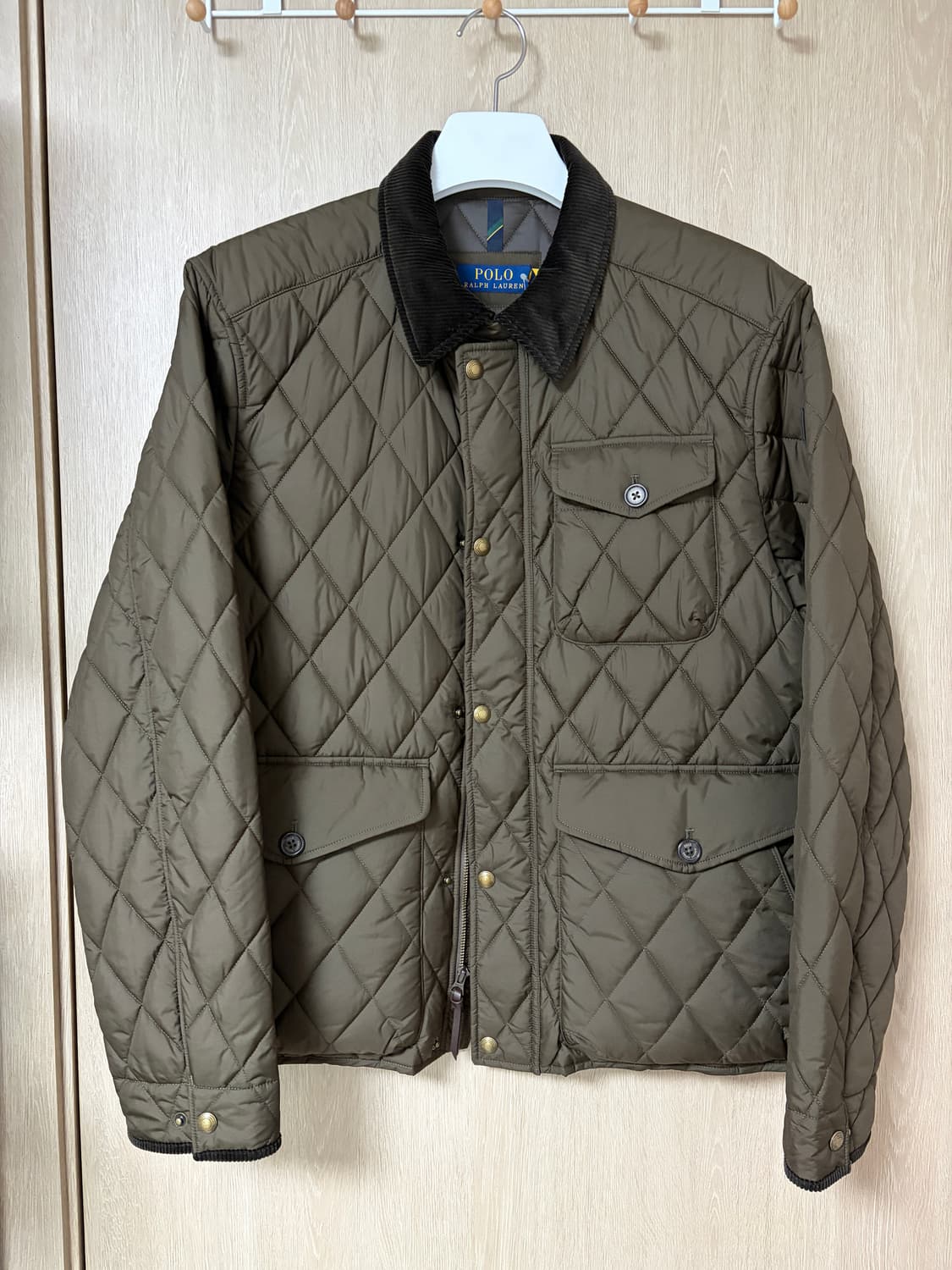 폴로/24fw 퀼팅자켓 다크 브라운/L 상품이미지2