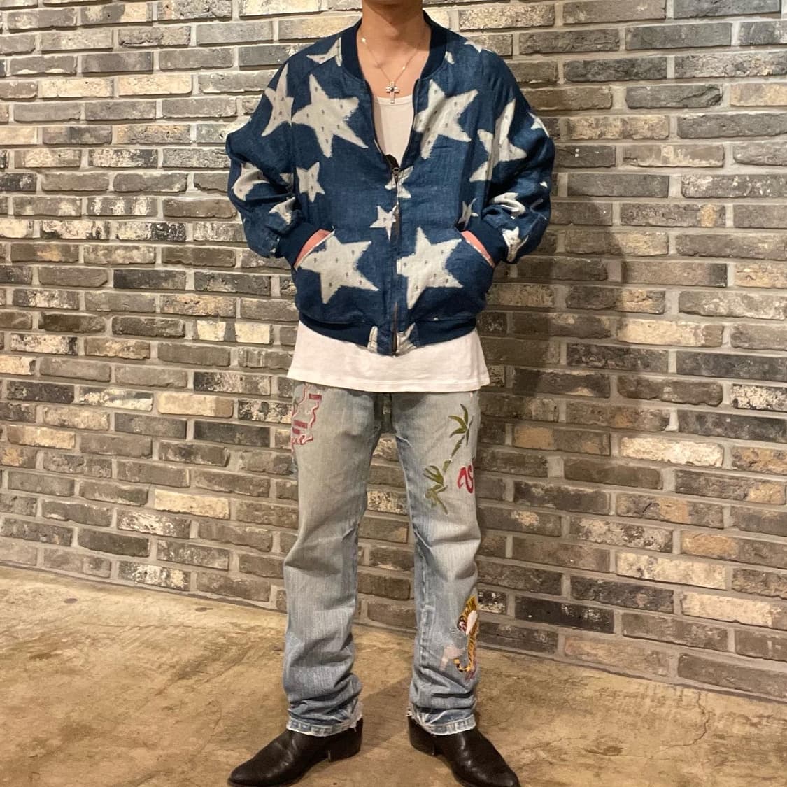 캐피탈 인디고 스타 블루종 상품이미지4