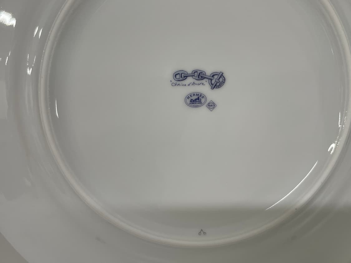 에르메스 샹달 블루 플레이트 1P HERMES 상품이미지5