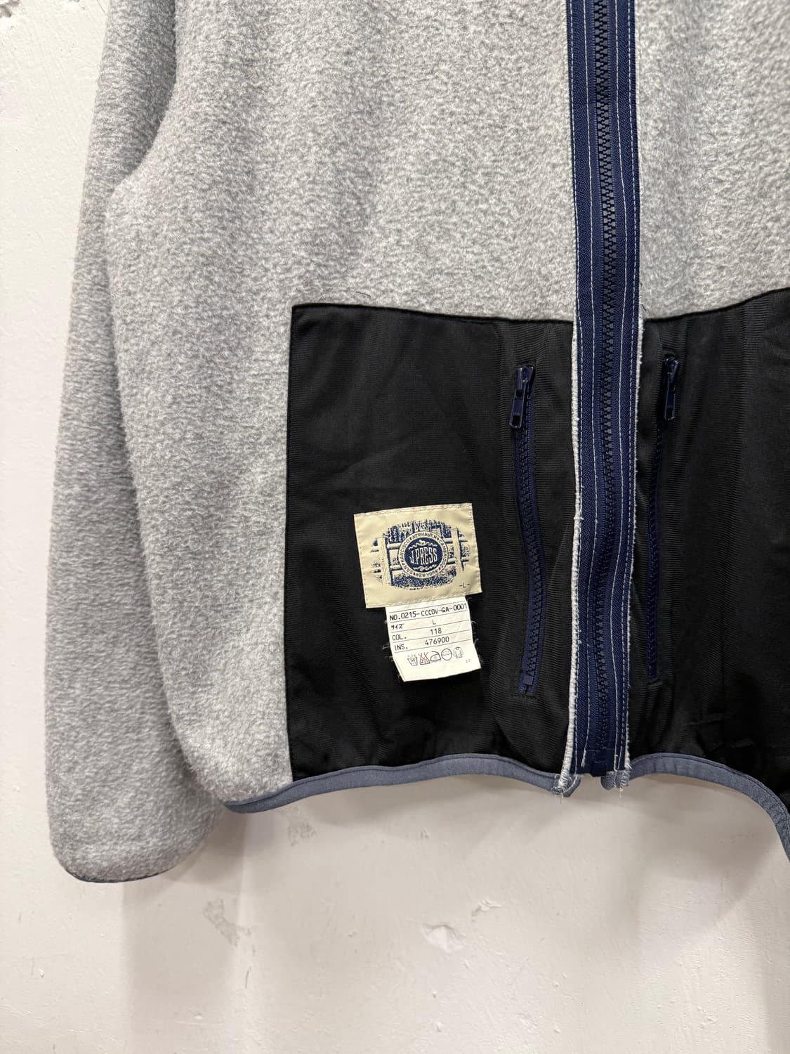 L) J.PRESS 제이프레스 Reversible Fleece Jacke 상품이미지7