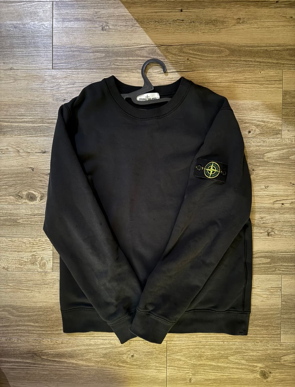 스톤아일랜드 맨투맨 블랙 L 상품이미지1