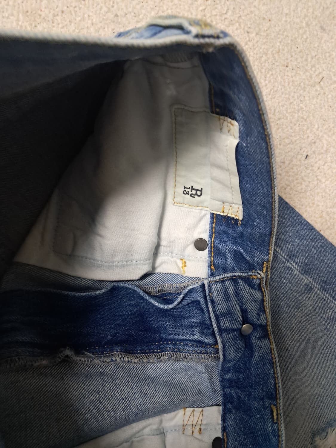 r13 데님팬츠 상품이미지4