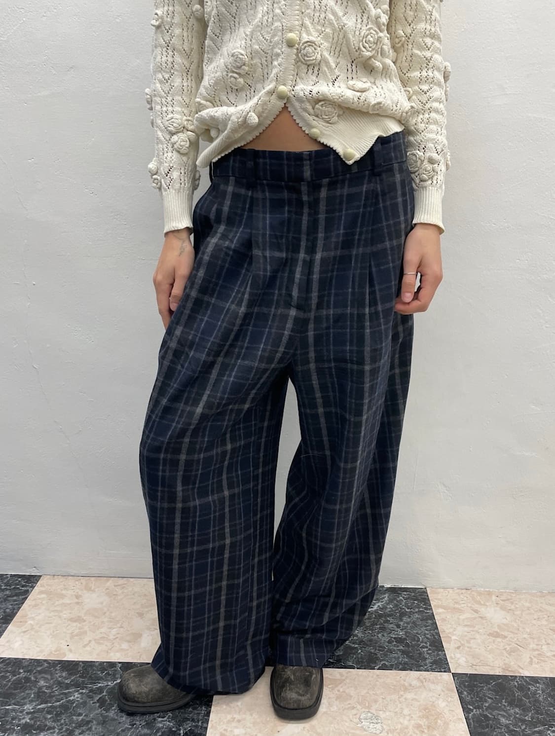 Cos 체크팬츠 상품이미지1