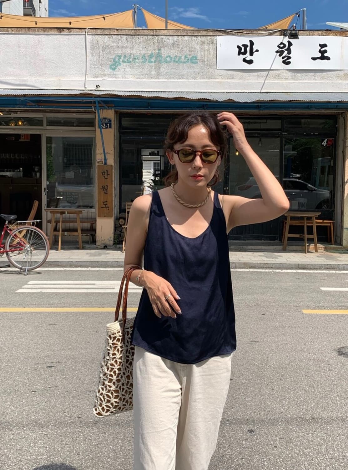 sousa 비즈 목걸이_gold 상품이미지4