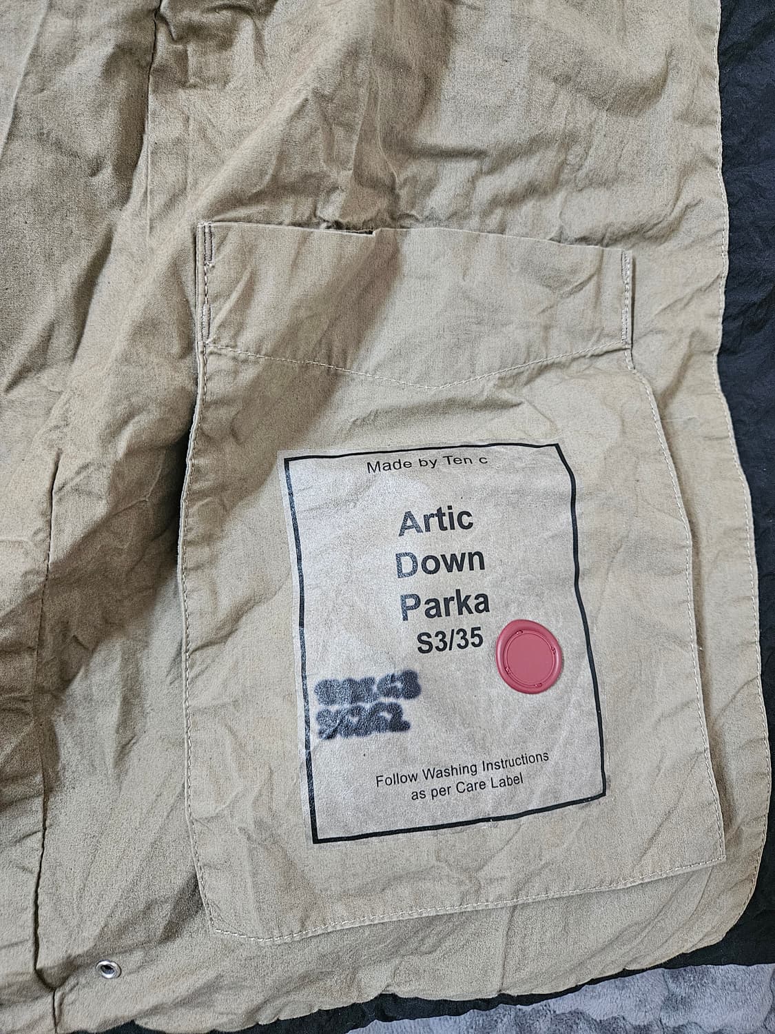 텐씨 아틱 48사이즈 블랙 상품이미지3