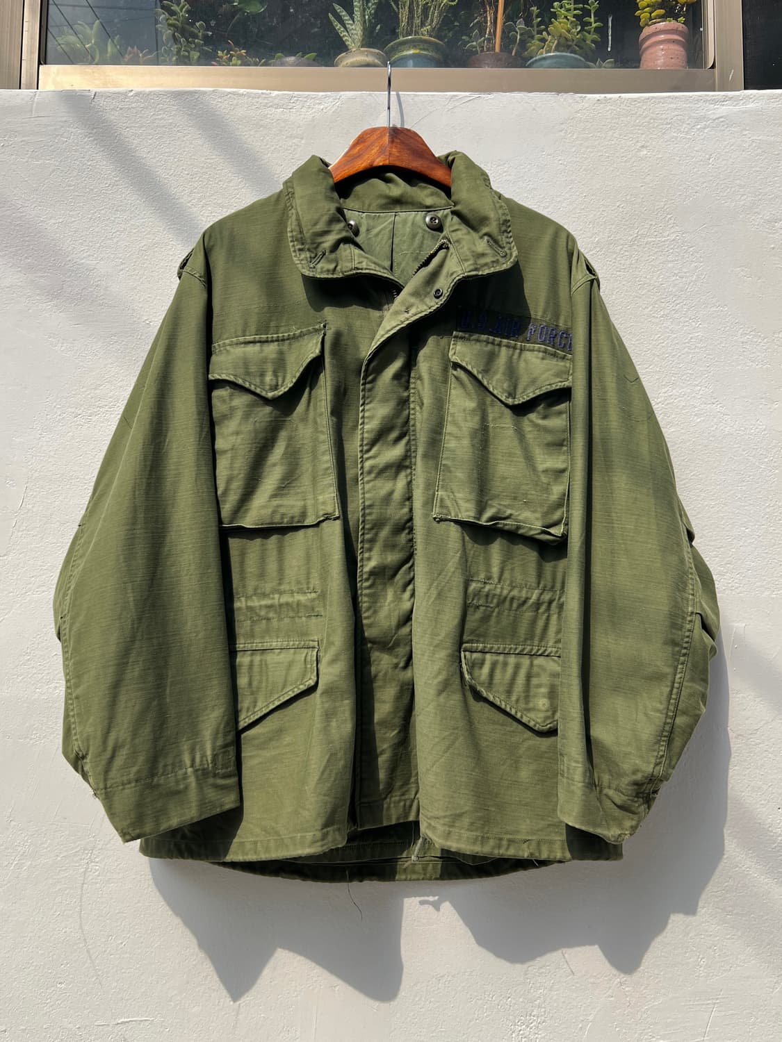[L]80's 오리지널 U.S AIR FORCE M-65 필드 자켓 상품이미지1