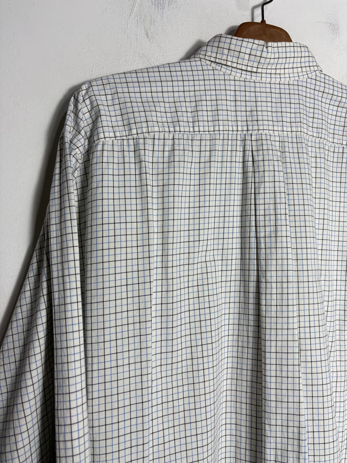 폴로 빅사이즈 클래식 핏 체크 셔츠 XLT 상품이미지6