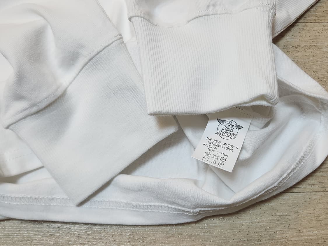 (XL) 리얼맥코이 롱슬리브 로고 상품이미지5