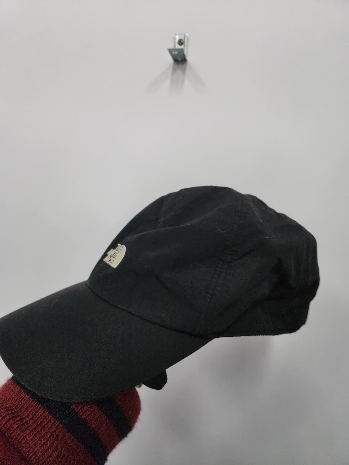 노스페이스 로고 블랙 캡 상품이미지3