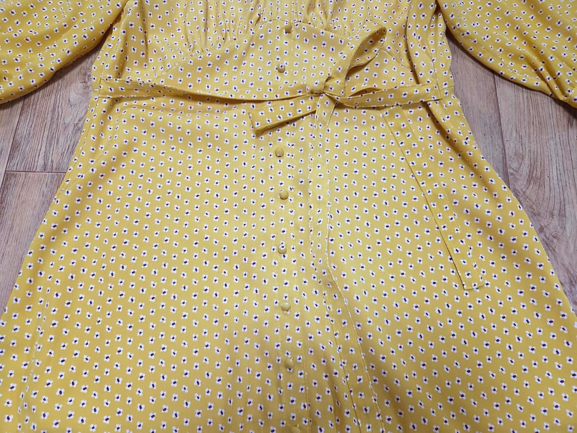 룩캐스트(LOOKCAST) V넥 원피스 55-66 새상품 상품이미지4