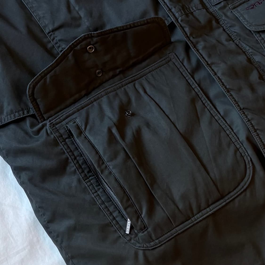 [105-108] 90s RAPIDO 올리브드랩 구스 다운 필드 파카 상품이미지5