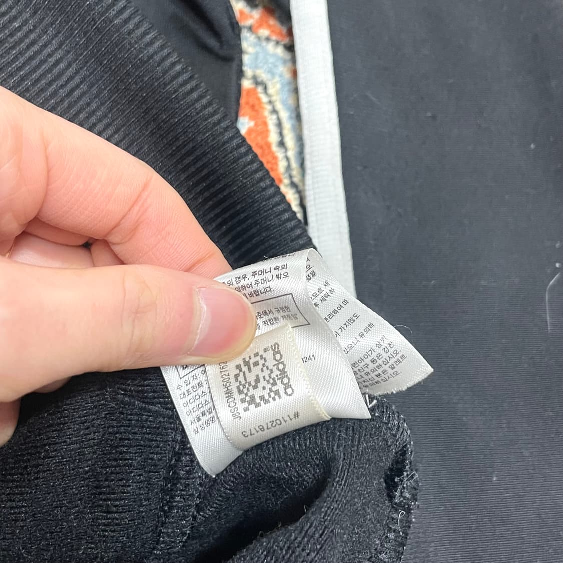 아디다스 오리지날 백레이스 블랙 집업져지 자켓 여성95 상품이미지5