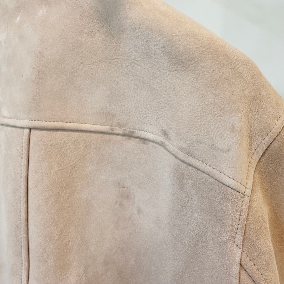 커런트 천연스웨이드 자켓 S 상품이미지4