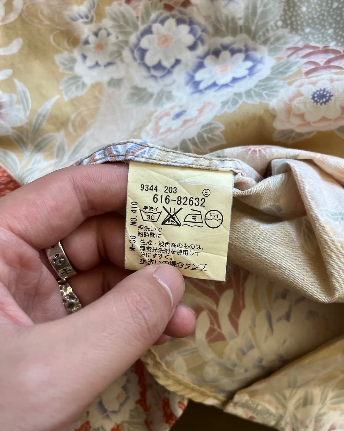 ~2000s TAKEO KIKUCHI Oriental Art Shirt 상품이미지7
