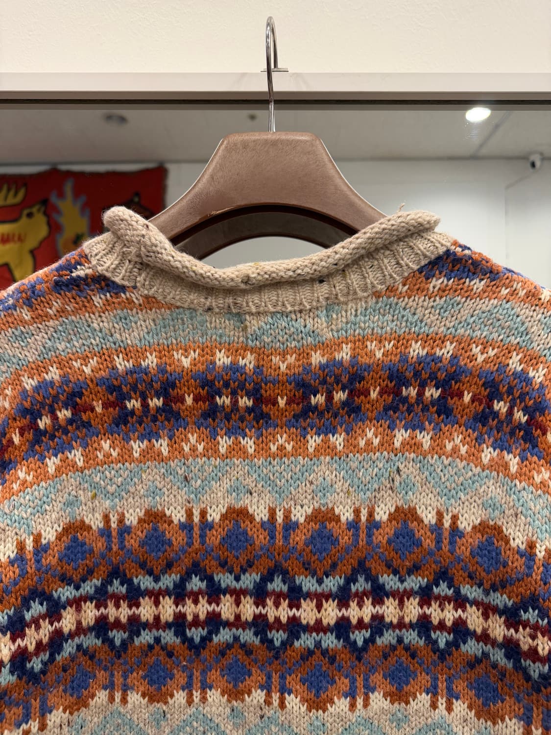 The Original Wear 빈티지 노르딕 울 니트 스웨터 상품이미지5