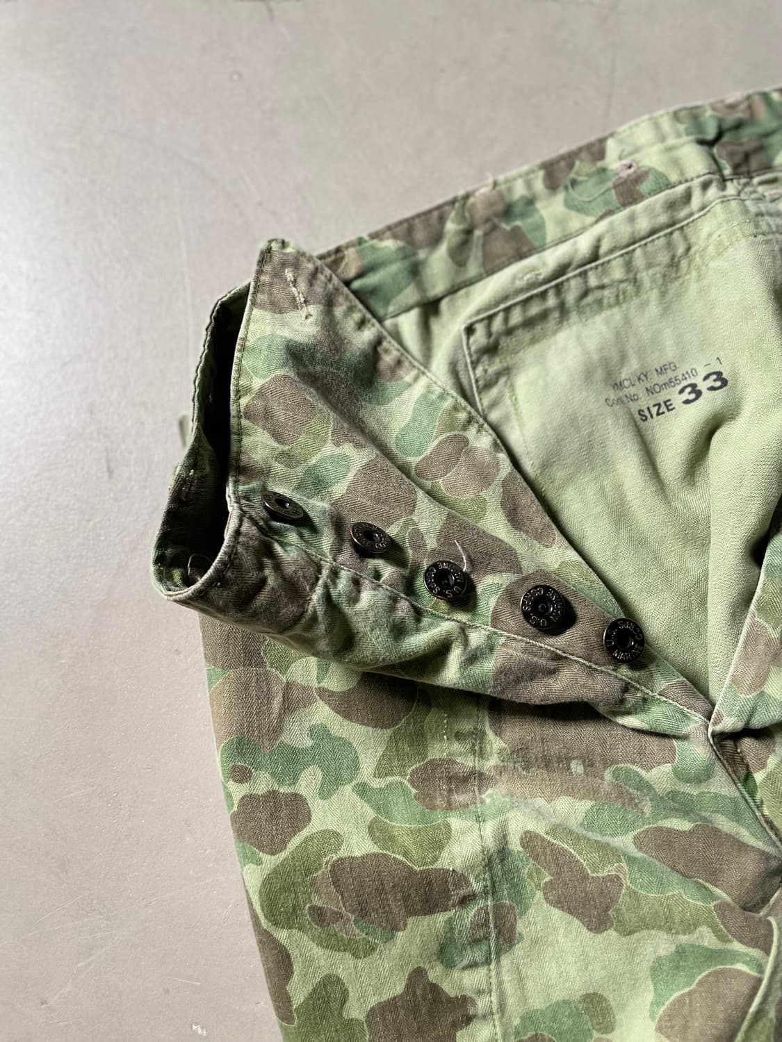 60‘s us army Vintage Military Camouflage 상품이미지5