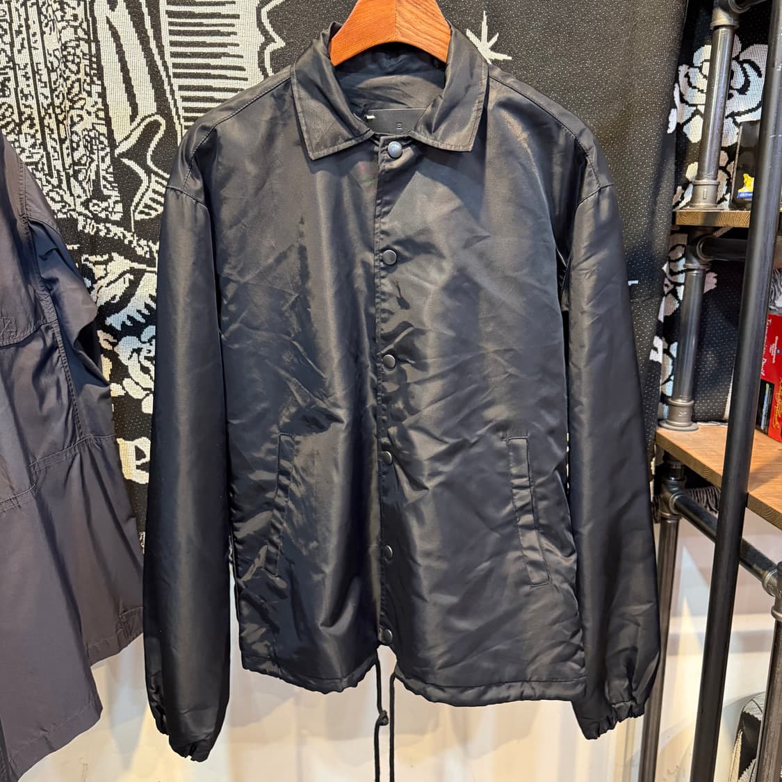 [NO.9] iise 이세 코치자켓 블랙 상품이미지4