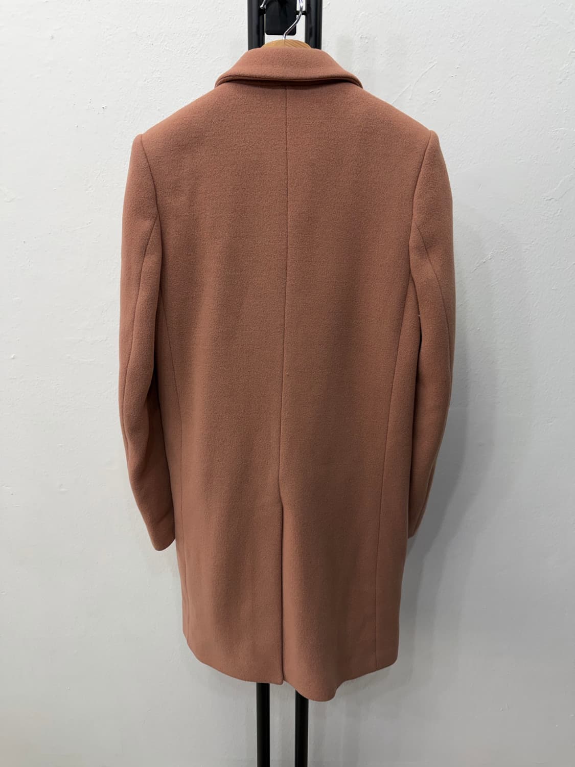 매장판정품) ESSENTIEL 에센셜 여성 핑크 모직 코트 82 상품이미지5