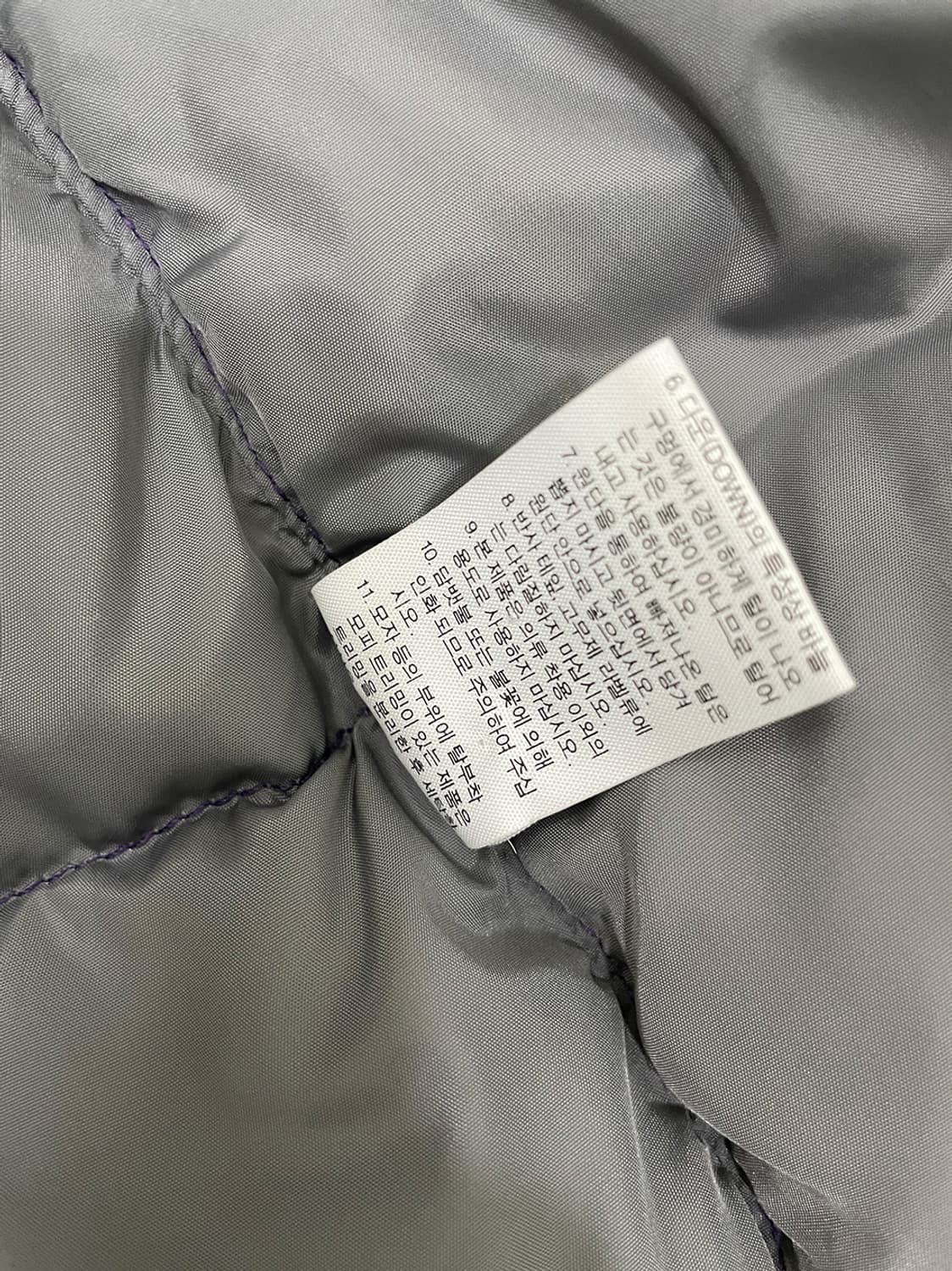 노스페이스 퍼플 패딩  상품이미지9