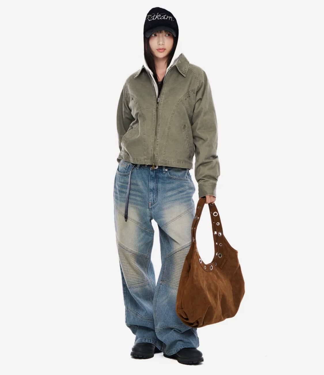 아캄 스웨이드 아일렛 가방 상품이미지4