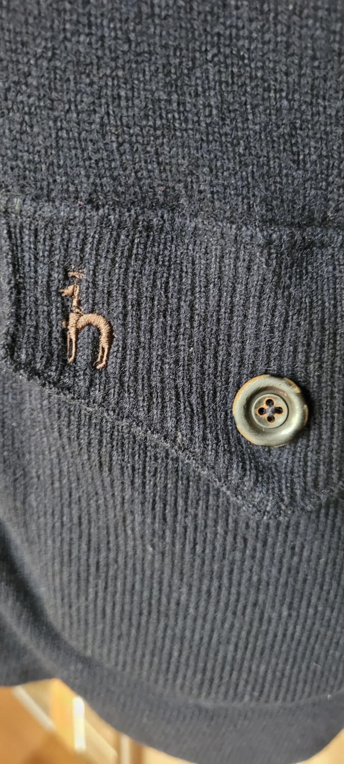 (남성95사이즈) 헤지스 가디건(모100%) 상품이미지4