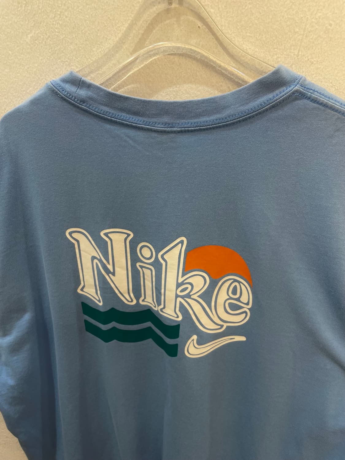 Nike back logo half t skyblue 상품이미지6